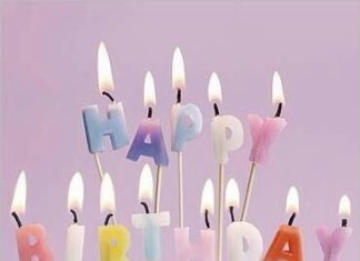 Happy Birthday Wiches : Happy birthday candles