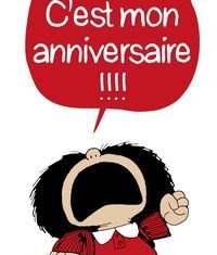 Happy Birthday Wiches : MAFALDA