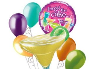 Happy Birthday Wiches : Margarita Forget the Cake Cocktails Happy Birthday Balloon Bouquet $12.49