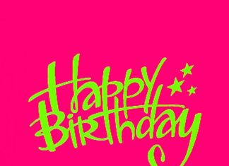 Happy Birthday Wiches : Neon Happy Birthday