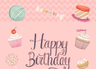 Happy Birthday Wiches : Pimlada Phuapradit – Birthday Card_cupcake