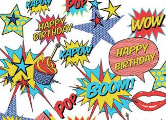 Happy Birthday Wiches : PoPArt Birthday