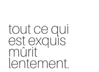 Happy Birthday Wiches : Tout ce qui est exquis mûrit lentement (Arthur Schopenhauer). LA phrase qu’on a…