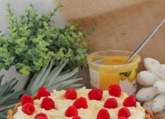 Birthday Cake : The ultimate classic BAKED LEMON CHEESECAKE… a delicious biscuit base filled w…