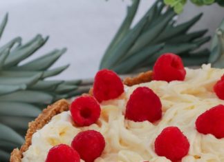 Birthday Cake : The ultimate classic BAKED LEMON CHEESECAKE… a delicious biscuit base filled w…