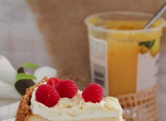 Birthday Cake : The ultimate classic BAKED LEMON CHEESECAKE… a delicious biscuit base filled w…