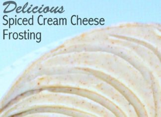 Birthday Cake : DELICIOUS Spiced Cream Cheese Frosting Recipe by MyCakeSchool.com! Pipes beautif…