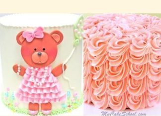 Birthday Cake : Don’t miss MyCakeSchool.com’s free cake decorating video tutorials section! Beau…