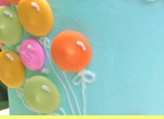 Birthday Cake : This ADORABLE Bicycle with Balloons Cake Tutorial (free!) Features chocolate can…