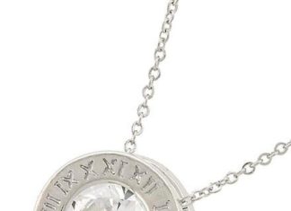 Birthday Gifts Ideas : 2.2CT Round Cut Russian Lab Diamond Solitaire Roman Numeral Necklace Birthday Gr…