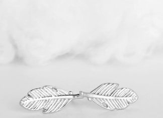 Birthday Gifts Ideas : Handmade 926 Sterling Silver Leaf Stud Earrings