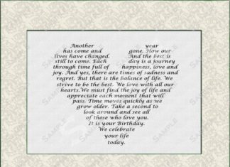 Birthday Gifts Inspiration : Birthday Poem Last Minute Gift Idea Digital INSTANT DOWNLOAD .JPG On Sale on Ets…