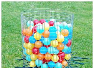 Birthday Gifts Inspiration : DIY Projects – Outdoor Games – DIY Giant Backyard KerPlunk Game Tutorial – fun f…