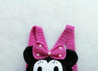 Birthday Gifts Inspiration : En Nylon souple Minnie Mouse crochet cadeau sac à dos que n’importe quel enfa…