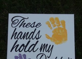 Birthday Gifts Inspiration : How cute is this?!! My kids will LOVE making this for their Daddy! Personalized …