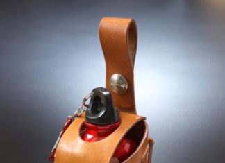 Birthday Gifts Inspiration : Leather Bottle Holder
