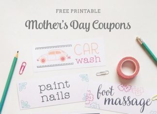 Birthday Gifts Inspiration : Mother's Day Coupons (Diy Gifts For Mom)