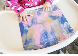 Birthday Gifts Inspiration : This Mess Free Painting for Toddlers Art Activity is the perfect gift for Mother…