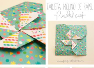 Birthday Gifts Inspiration : Una tarjeta de regalo muy fácil y rápida de hacer, sólo necesitas 1 hoja de p…