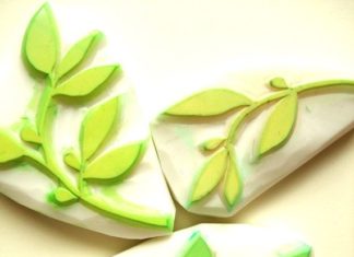 Birthday Gifts Inspiration : spring leaf rubber stamp -hand carved rubber stamp – handmade rubber stamp – set…