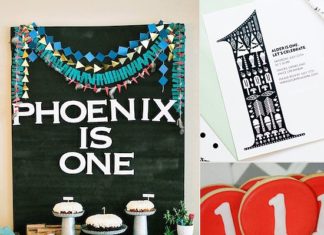 Birthday Party Inspiration : 38 Creative First Birthday Party Ideas