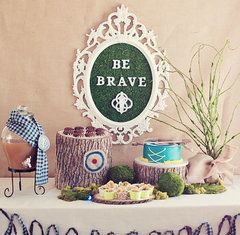 Birthday Party Inspiration : A Brave Birthday Party