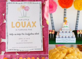 Birthday Party Inspiration : A Girlie Lorax Birthday Party