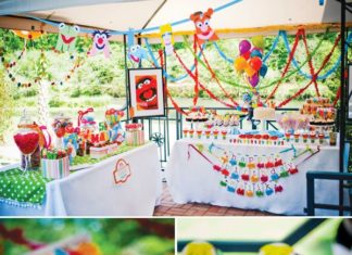 Birthday Party Inspiration : AMAZING {Rainbow} Muppets Themed Birthday Party