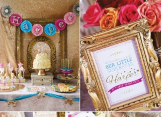 Birthday Party Inspiration : {All That Glitters Is Gold} Golden Third Birthday Party by sweet cheeks tasty tr…