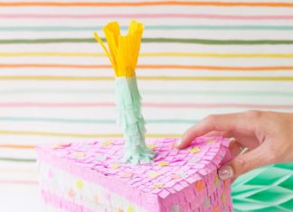 Birthday Party Inspiration : {Amazing Cake!} Birthday Cake Piñata DIY