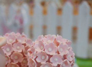 Birthday Party Inspiration : Beautiful flowered cake pops
