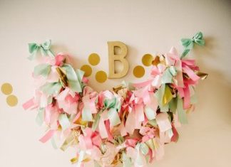 Birthday Party Inspiration : Bow-Inspired First Birthday Party in Pink, Gold, and Mint from the owner of Swee…
