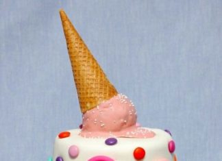 Birthday Party Inspiration : Cake! Ice cream theme. Love.