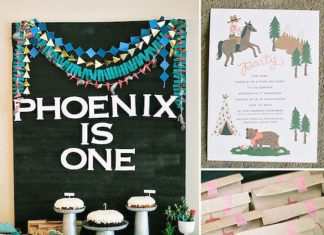 Birthday Party Inspiration : Cowboys and Indians Birthday Party