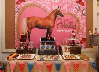 Birthday Party Inspiration : Cowgirl and Horses Birthday Party