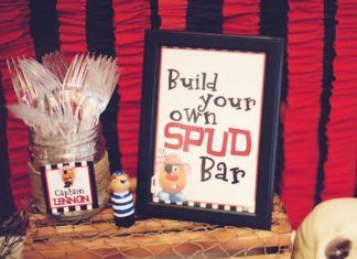 Birthday Party Inspiration : Creative Mr. Potato Head Pirate Party