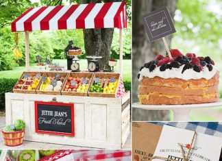 Birthday Party Inspiration : Fruit Stand Birthday Party For Kids