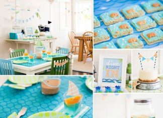 Birthday Party Inspiration : HWTM “Little Sailor” 1st Birthday theme created for Pottery Barn Kids… eas…