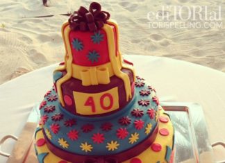 Birthday Party Inspiration : How amazing is this birthday cake created for Tori Spelling's 40th birthday?…