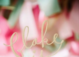 Birthday Party Inspiration : Little Cat Design cake topper for first birthday party from Sweet and Saucy Shop