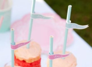 Birthday Party Inspiration : Ombre mini cakes!