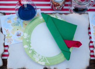 Birthday Party Inspiration : Peter Pan party plate
