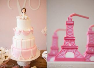Birthday Party Inspiration : Pink Paris Themed Birthday Party via Karas Party Ideas KarasPartyIdeas.com #pink…