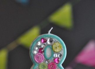 Birthday Party Inspiration : Revamp a Dollar Store Birthday Candle