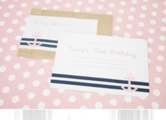 Birthday Party Inspiration : Sailor Girl Nautical themed birthday party via Kara’s Party Ideas KarasPartyIdea…