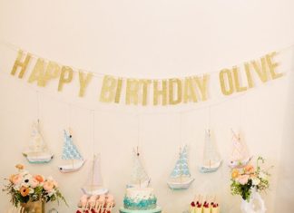 Birthday Party Inspiration : Sea-themed 1st Birthday Party | Love