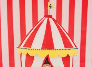 Birthday Party Inspiration : Spectacular Curious George Circus Cake