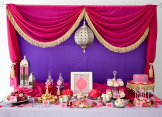 Birthday Party Inspiration : Stunning Moroccan birthday party dessert table