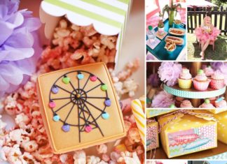Birthday Party Inspiration : This Colorful “By the Boardwalk” Summer Birthday Party by Party Box Design (with…