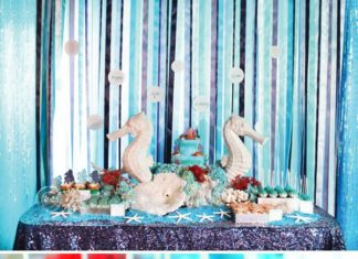 Birthday Party Inspiration : Under the Sea Mermaid Dessert Table